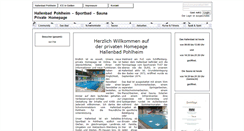 Desktop Screenshot of hallenbad-pohlheim.de